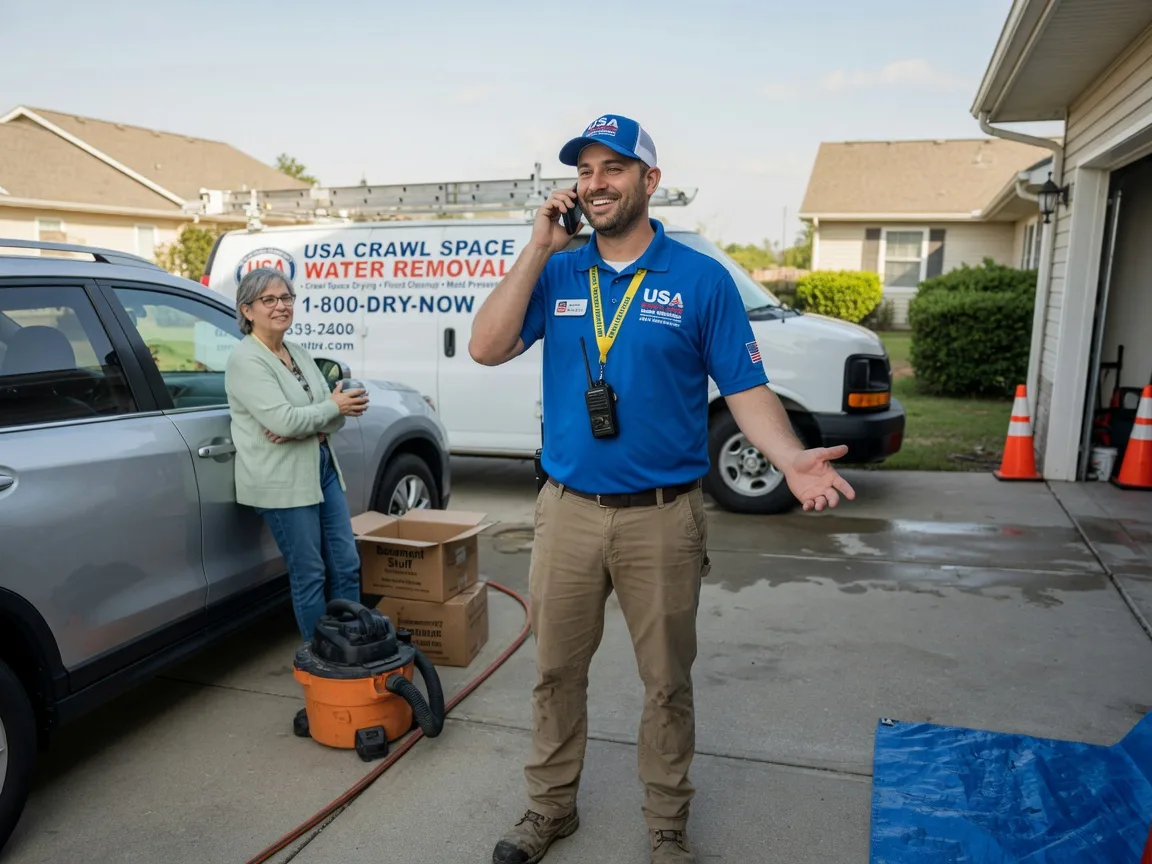 Crawl Space Water Removal Perry Hall, MD FAQs